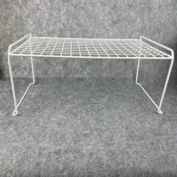 IKEA Wire Grid Stacking Utility Shelf Closet Organizer 20"x18"x12",‎ 8" tall - Picture 1 of 8